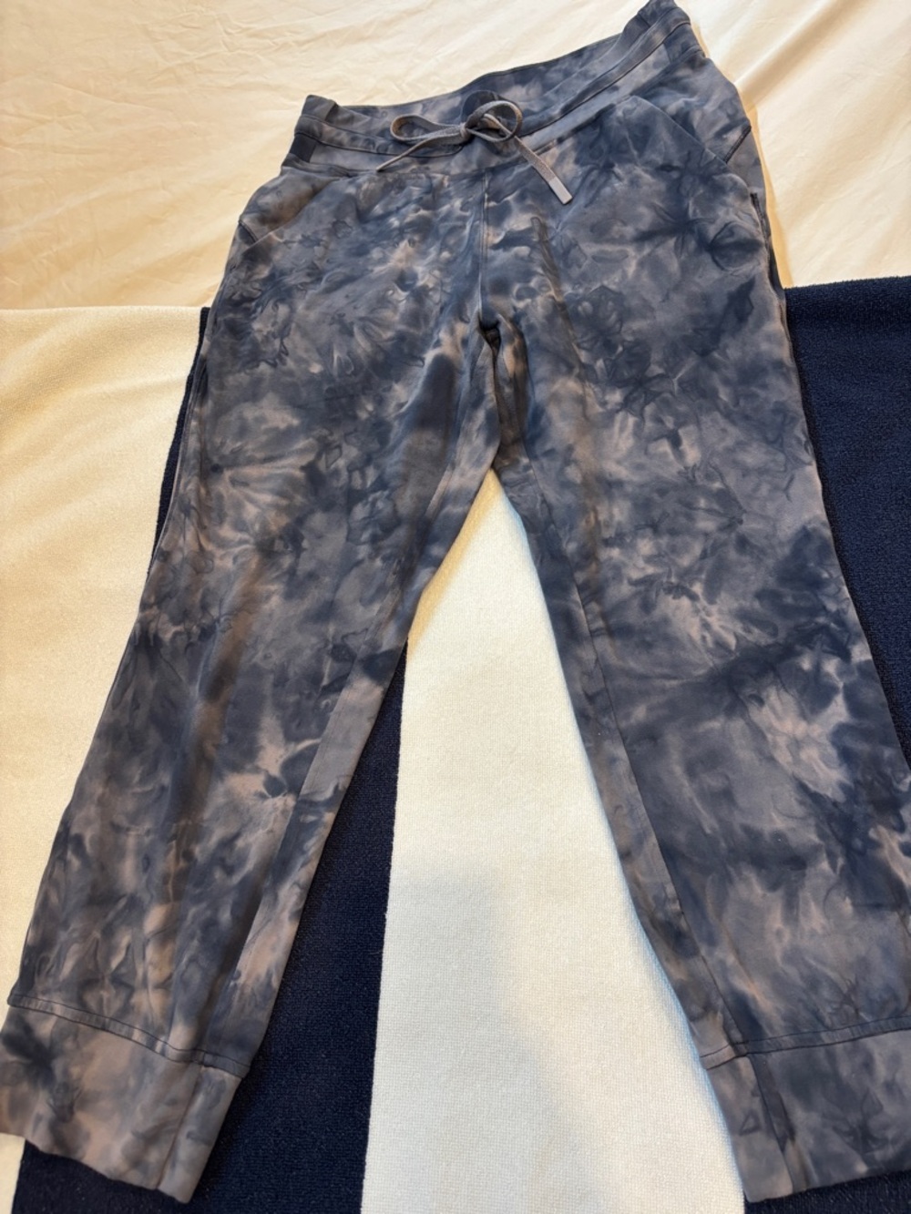 lululemon athletica Women's Tie-Dye Leggings Joggers - Slate Blue Gray